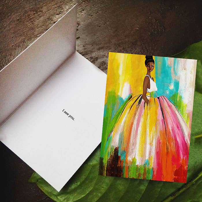 Being Seen Greeting Card (2 options)