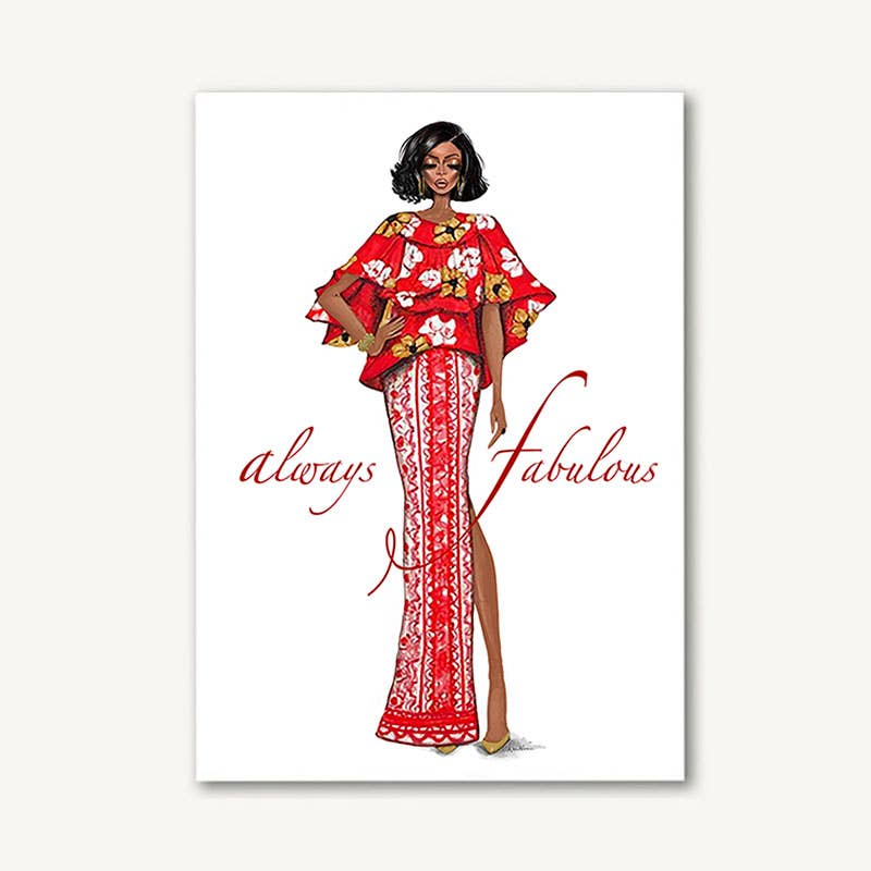 Always Fabulous Greeting Card
