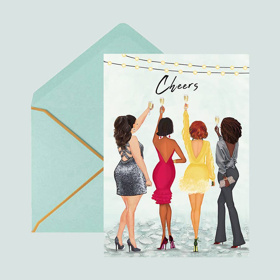 Cheers Greeting Card