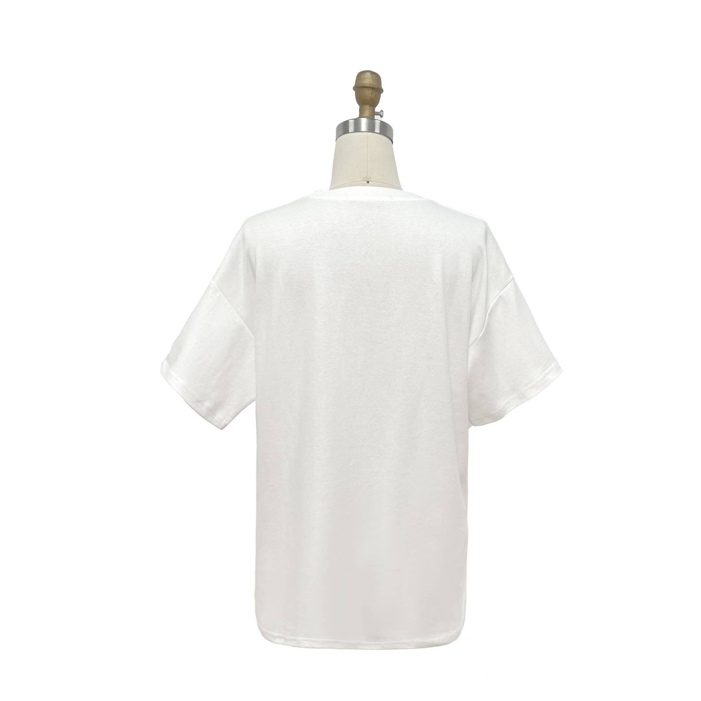 3D Graphic with Bowknot Tees