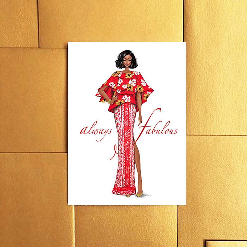Always Fabulous Greeting Card