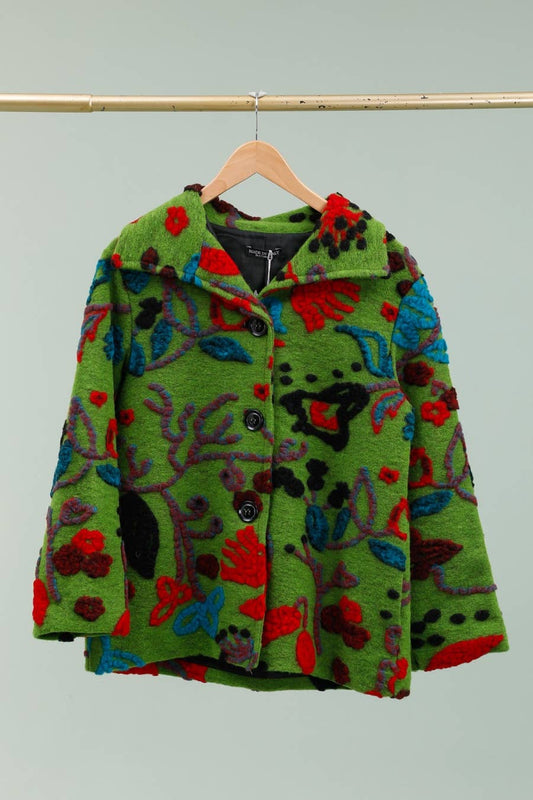 Fall in Love Abstract Print Jackets