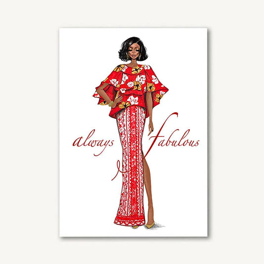 Always Fabulous Greeting Card