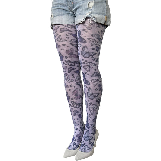 Flying Butterfly Tights for Women Malka Chic